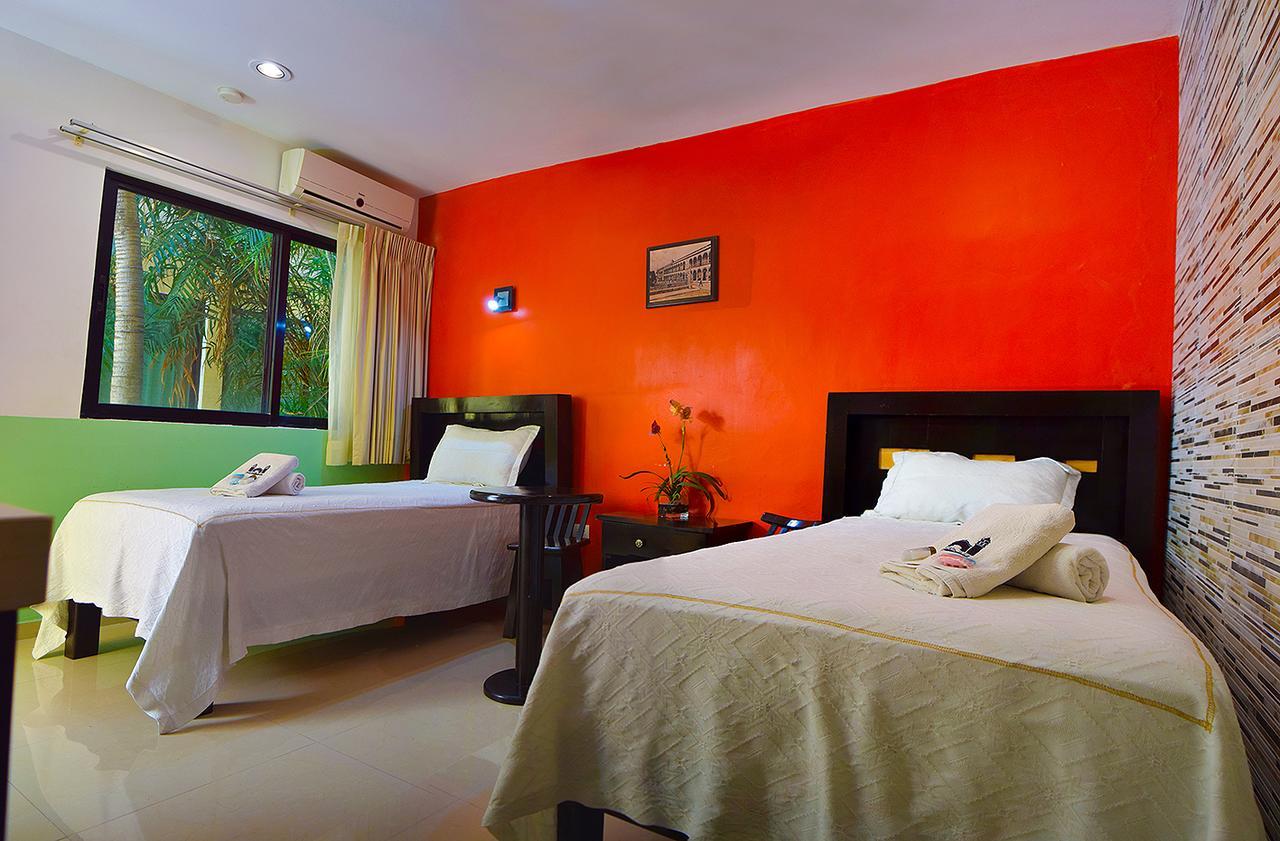 Hotel Catedral Campeche Buitenkant foto